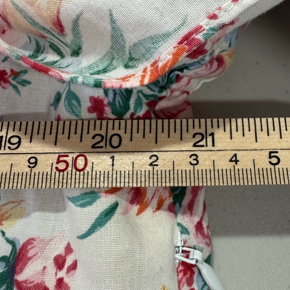 Batsheva Women Floral Mini Dress Size 18 - Picture 7 of 8